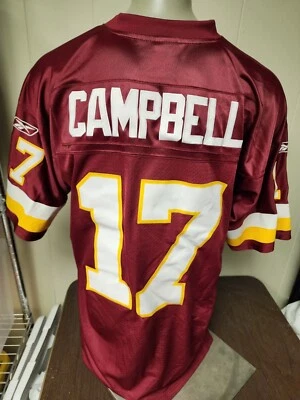 Camiseta de los Washington Redskins Jason Campbell para hombre talla XL Reebok de colección Commanders Foto 1 de 4