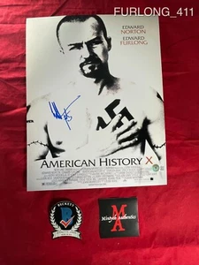 EDWARD FURLONG AUTOGRAPHED SIGNED 11x14 PHOTO! AMERICAN HISTORY X! BECKETT COA! - Picture 1 of 3