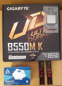 Aufrüstkit Bundle AMD Ryzen 7 5700X So. AM4, Gigabyte MB B550M K u. 16 GB - Bild 1 von 1