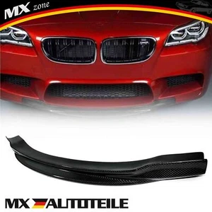 1Stk Frontstoßfänger Spoiler Lippe Für 2012 2013 2014-2017 BMW M5 Kohlefaser - Bild 1 von 9