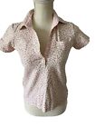 Vtg Tommy Hilfiger Floral Baby Doll Preppy Polo Tee Y2K Women’s PM
