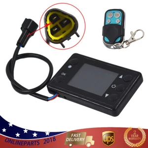 For Car Air Diesel Parking Heater Car LCD Monitor 8KW 12/24V W/ Remote Control - Picture 1 of 14