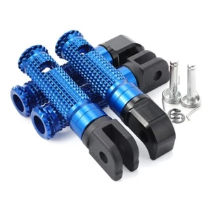 CNC Front & Rear Front Foot Pegs Adapters For YAMAHA FZ07 FZ09 FZ10 FZ6 FZ1 FZ8 - Foto 1 di 19
