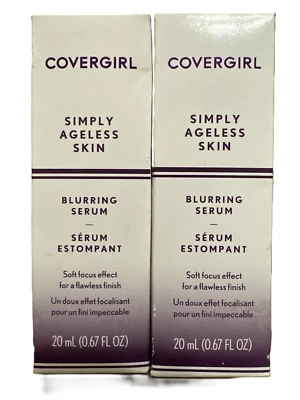SUERO BORROSO DE PIEL SIMPLEMENTE SIN EDAD COVERGIRL 2 UNIDADES 0,67 OZ Foto 1 de 2