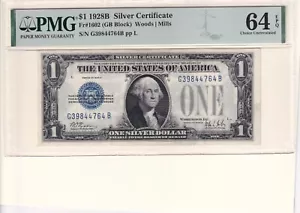 $1 1928B Silver Certificate, Fr #1602, PCGS 64 (61515) - Picture 1 of 2