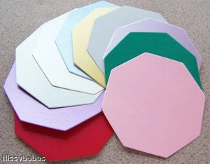 20 große Oc-Formen 95 mm Durchmesser in Perlkarte zum Basteln - Bild 1 von 1