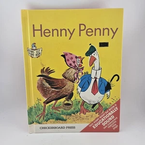 Henny Penny 1966 Start-Right Elf Book Checkerboard Press - Bild 1 von 4