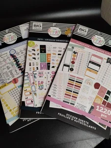 Menge 3 Happy Planner Stickerbücher ~ Pflegekraft, Haushalt & Haustiere - Bild 1 von 4