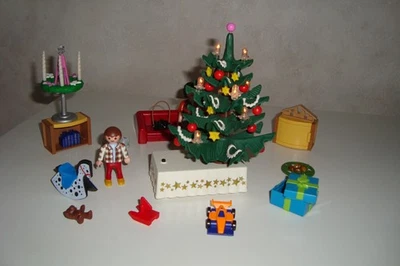 Playmobil : Salon avec décorations de Noël – Très Bon Etat - Photo 1/4