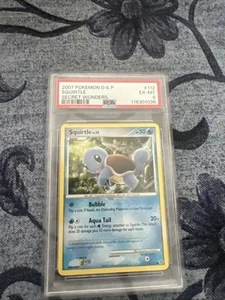 Squirtle LV.15 112/132 Common Diamond & Pearl: Secret Wonders PSA 6 - Picture 1 of 2