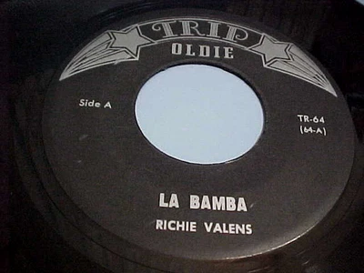 RITCHIE VALENS - LA BAMBA / DONNA - EX VINYL & EX AUDIO - Image 1 of 2