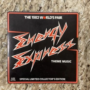 1982 World's Fair Theme Music 45 RPM Record Energy Express - Foto 1 di 9