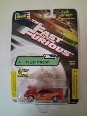 2002 Revell Fast & The Furious Acura Integra Issue #101 New Die Cast 1:64 Movie - Image 1 of 3