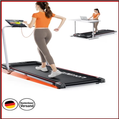 Klappbar Laufband mit 9% Steigung | 12km/h Walking Pad | 120kg - Bild 1 von 4