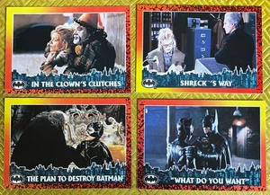 4 Catwoman Cards 1992 Topps Batman Returns #47, #50, #21 & #29 - Great Shape - Bild 1 von 2
