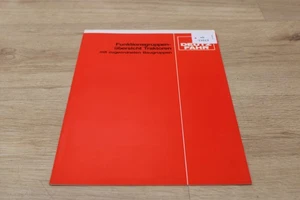 Deutz Fahr  Funktiongruppenübersicht Traktoren   1981 xb11013 - Picture 1 of 3