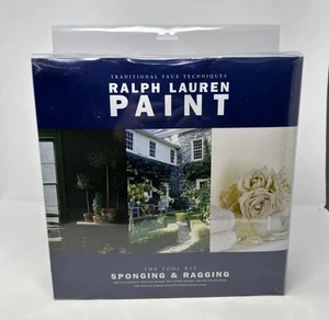 Ralph Lauren Paint Sponging & Ragging Tool Kit Traditional Faux Technique NEW - Picture 1 of 7