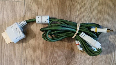 Intec HDTV MONSTER Green 8ft XBOX 360 Component Cable HIGH QUALITY CABLE Rare!  - Image 1 of 4