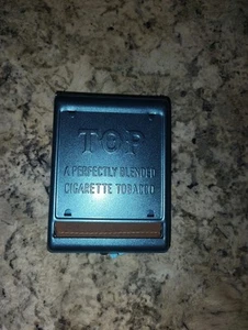 Vintage Top Blue Cigarette Roller Perfectly Blended Tobacco Rolling Machine - Picture 1 of 2