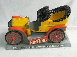 EARLY TIMES Straight Bourbon Whisky Decanter Bottle Holder 1904 Pierce Arrow EXC - Bild 1 von 1