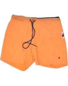 INVICTA Mens Swimming Shorts Large  Orange Polyamide RJ14 - Picture 1 of 3