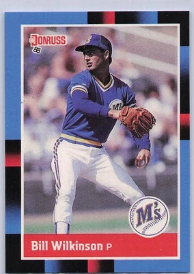 1988 Donruss #568 Bill Wilkinson - Image 1 of 2