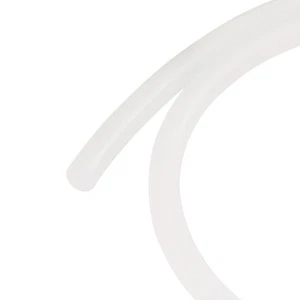 Silicone Pieghevole Inserto Duro Tubo 6mm 10 piedi Bianco Morbido - Afbeelding 1 van 6