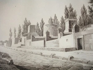 ITALIE PITTORESQUE / POMPEI Voie des tombeaux - Picture 1 of 1