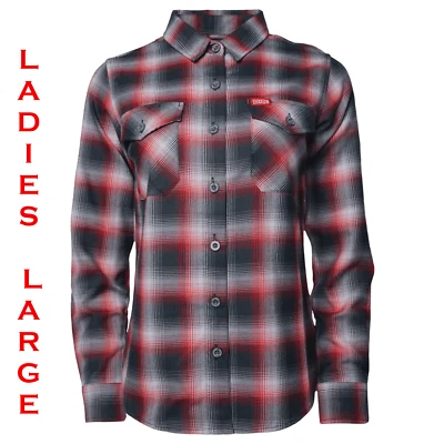 DIXXON FLANNEL -  EQUALIZER Flannel Shirt - Women's Large - Image 1 of 4
