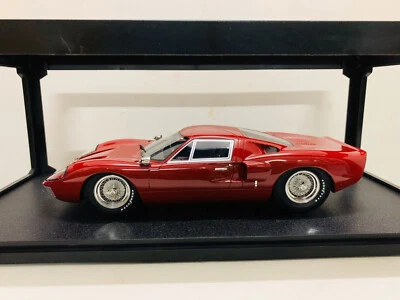 Cult Models! 1:18 Scale Resin Model Car Ford GT40 Mk III 1966 Maroon New in Box - Image 1 of 4