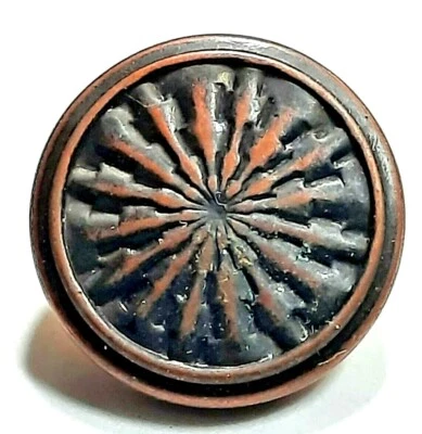 Lot of 80 vintage metal buttons  1/2 inch  bronze colored  pre-owned - Image 1 of 4