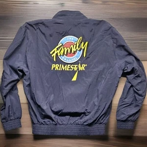 RARE THE FAMILY CHANNEL TED MUSGRAVE #16 VINTAGE AMERICAN MADE JACKET SIZE M ZIP - Picture 1 of 4