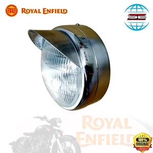 Royal Enfield head lamp assy with bulb for classic 350/500 bullet 500 593263/E - Picture 1 of 4