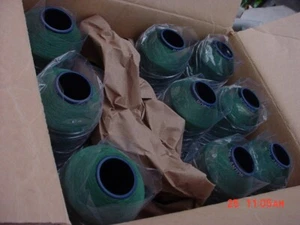 9 Cones  Robison-Anton   Rayon Embroidery  Thread  (EMB37) Color Pro DK Green - Picture 1 of 1