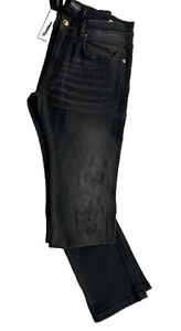 Versace Men’s Denim Stretch Black Jeans Size 35 US 1011835 NWT $800 - Picture 1 of 10