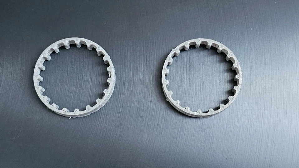 2 Stück Zahnriemen kombatibel Intex Steinbach ZX300 Poolsauger Reinigungsbürste - Bild 1 von 1