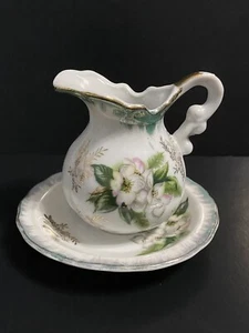 JUEGO DE MINI JARRA Y PLATO VINTAGE ROYAL CROWN FINA CHINA JAPÓN 4089 - Imagen 1 de 8