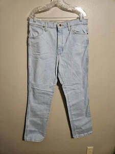 Wrangler Men's 936 Cowboy Cut Slim Fit Prewashed Jeans - Light Blue - Picture 1 of 9