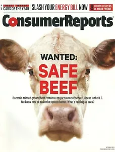 CONSUMER REPORTS - OCT 2015 - HOW SAFE IS YOUR BEEF - SAFEGUARD YOUR RETIREMENT - Picture 1 of 1