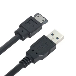 Power Over eSATA DC5V Adapter USB2.0 to HDD/SSD/ODD eSATAp Converter to USB3.0 - Picture 1 of 6