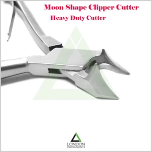 Pinza de podopodología con forma de luna para uñas gruesas CE - Imagen 1 de 3