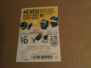 A'S~Athletics 2019 TICKET STUB 6/16/19 VS MARINERS~Austin Nola MLB DEBUT & HIT - Imagen 1 de 1