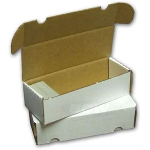 BCW 550 Count Cardboard Storage Box Magic, KeyForge, Pokemon, Yugioh +All Sports - Picture 1 of 3