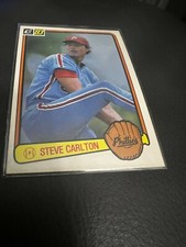 1983 Donruss Baseball Card #219 Steve Carlton (E7)