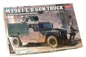 1:35 - M998 I.E.D. Gun Truck - Transport Vehicle - Military Vehicle 