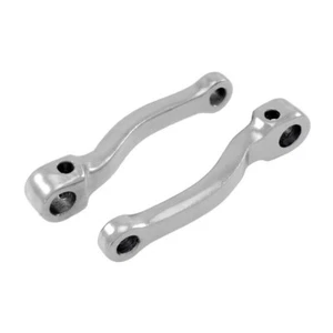 PAIR CHROME CRANKS PEDALS Piaggio Hello Si 50 Good Starter Cricket - Picture 1 of 1