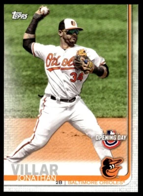 2019 Topps Opening Day Jonathan Villar Baltimore Orioles #82 - Image 1 of 2