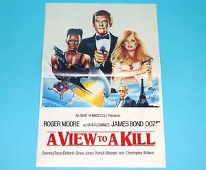 MAGAZINE POSTER CENTER PAGE JAMES BOND A VIEW TO A KILL 1985 EPPO HOLLAND - Bild 1 von 1