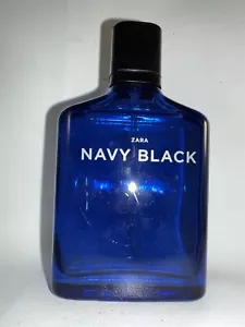 Zara Navy Black Men 3.38 Oz Cologne Eau de Toilette EDT Spray 100 ML - Picture 1 of 1