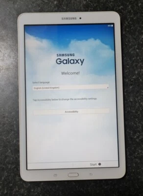 Samsung Galaxy Tablet E SM-T560 Tablet 9.6" Screen. 8GB Storage. SD CARD Slot. - Image 1 of 4